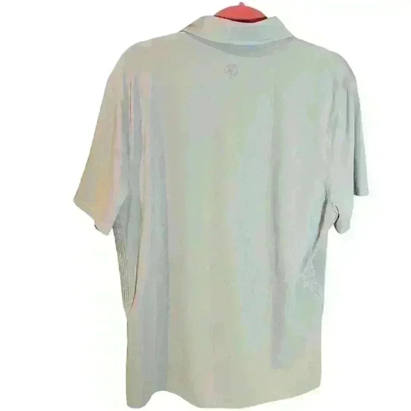G/Fore G4 Men’s Golf Polo Size XL Lt Blue Preppy Tech Performance Wicking NWOT - Picture 3 of 7